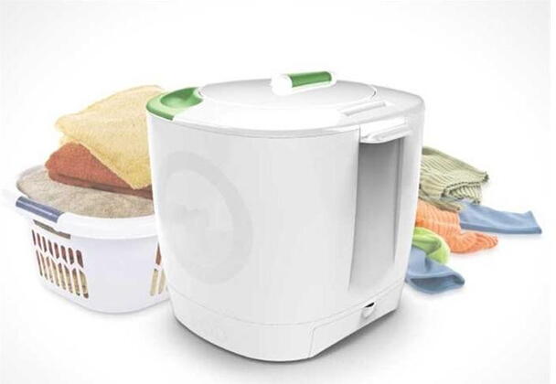 HDI廠：環保便攜洗衣機 讓老公邊健身邊把衣服洗了