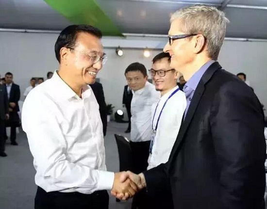 電路板廠資訊：總理來了~馬云、馬化騰、庫克來了~