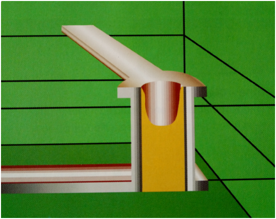 盲埋孔電路板中盲孔與埋孔之填充材料允收