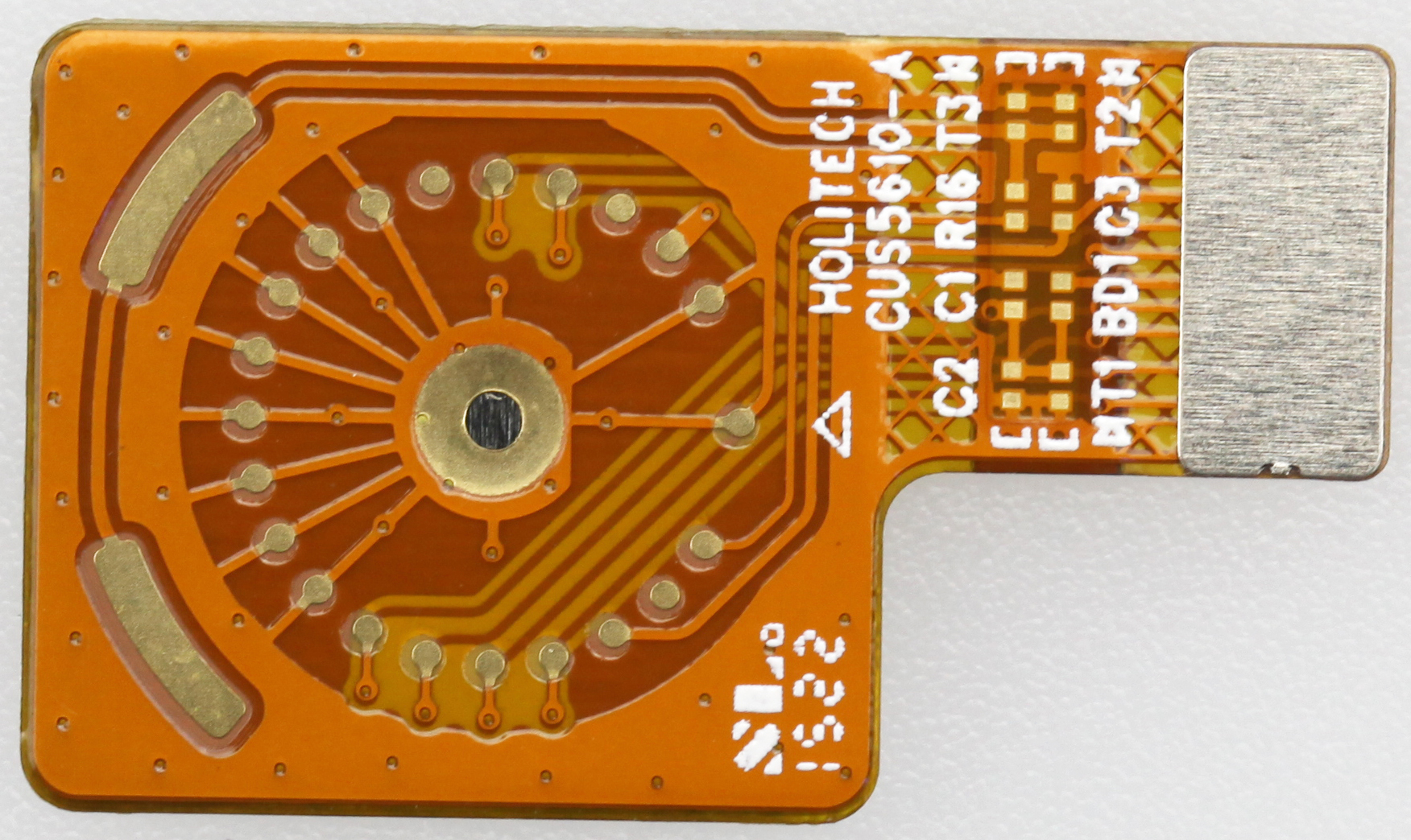 指紋軟硬結合板PCB加工電鍍金層發黑的主要原因分析