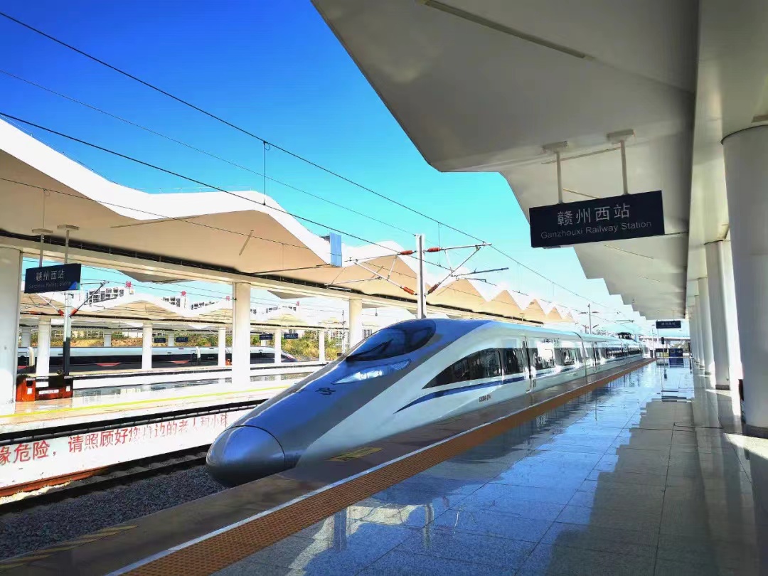 PCB之贛深高鐵今天可購票，10號正式開通啦~