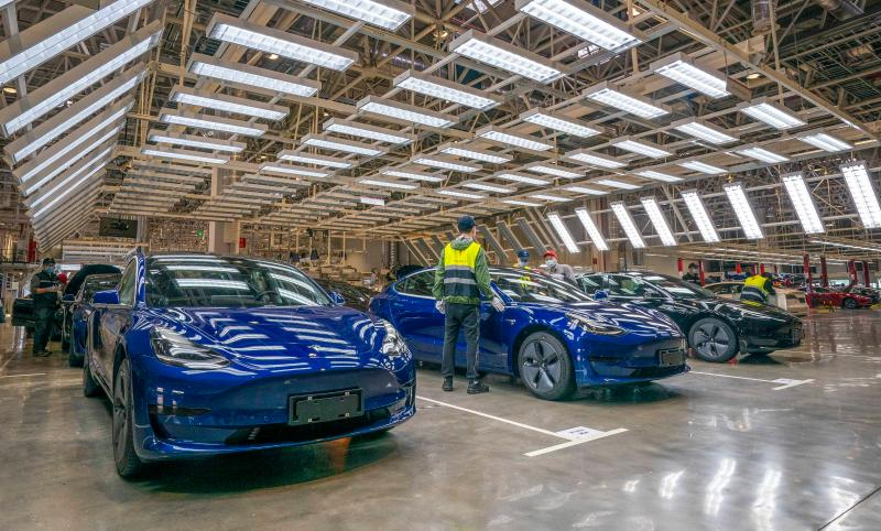 汽車軟硬結合板之特斯拉中國再度擴產 上海超級工廠產線優化項目竣工