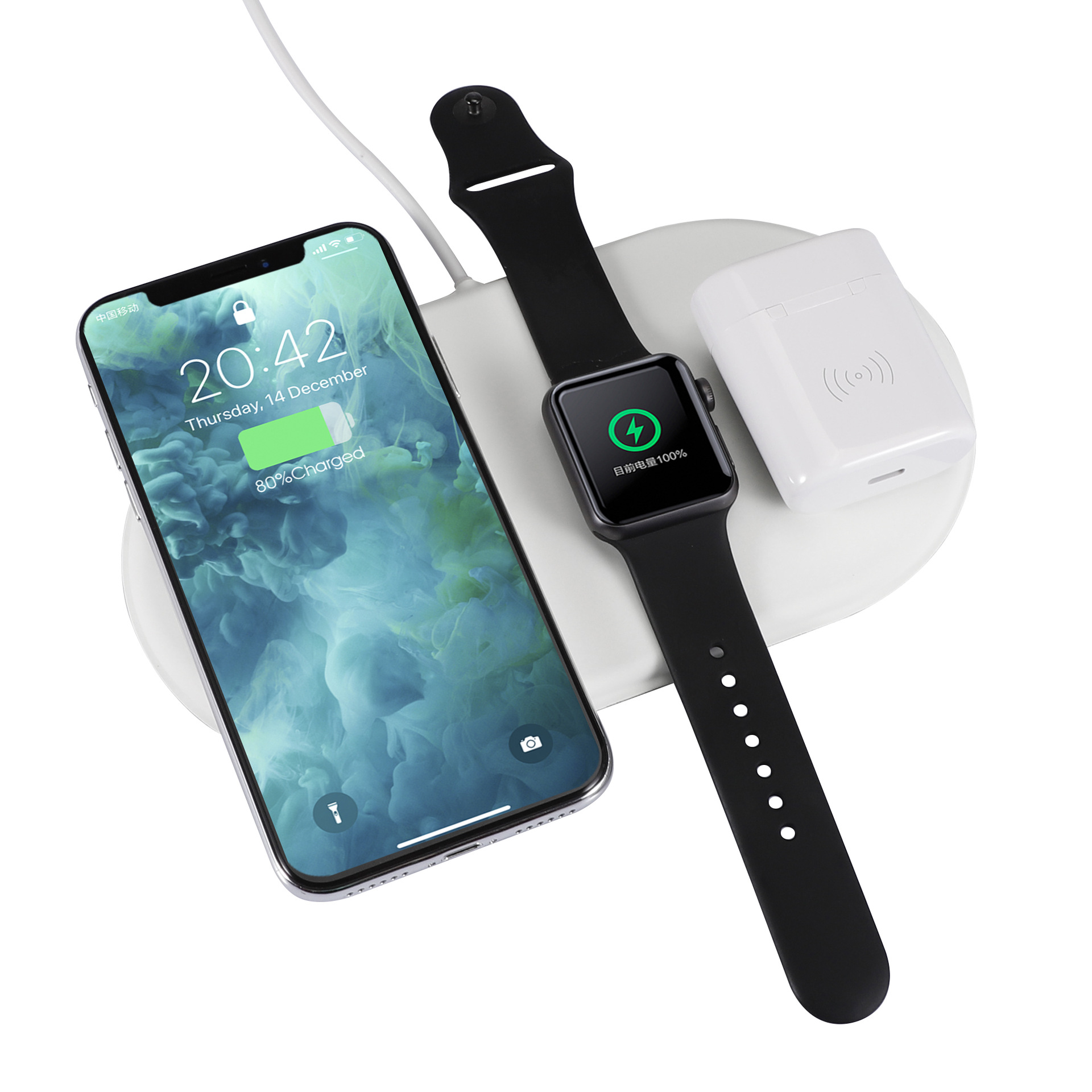 手機無線充線路板之無線充電與有線充電的區別